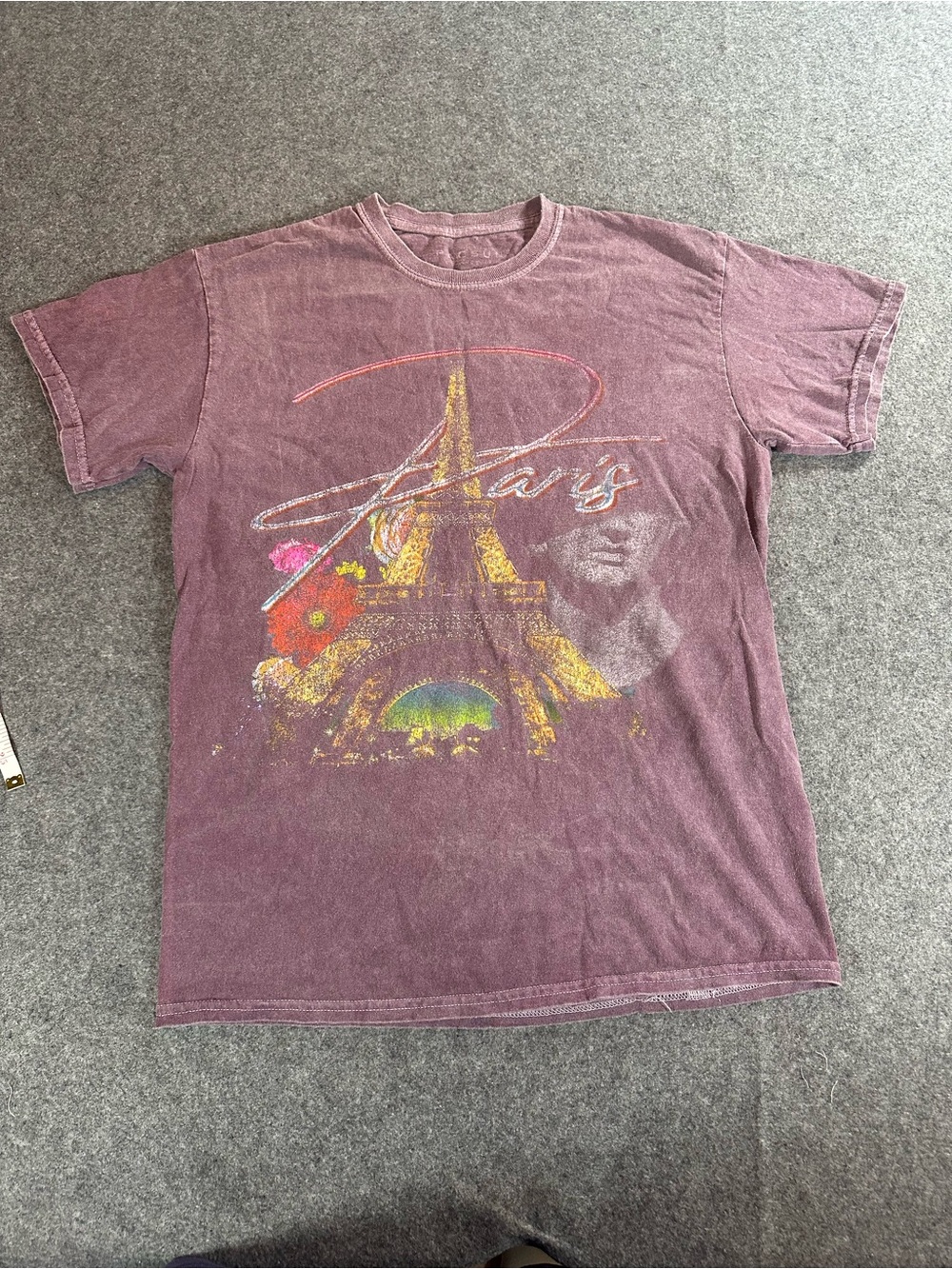 Vintage PacSun Purple Paris Tee